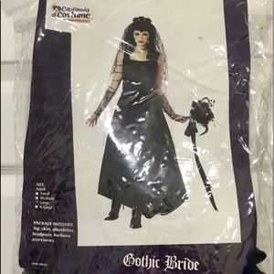 Adult Gothic Bride Costume Lg